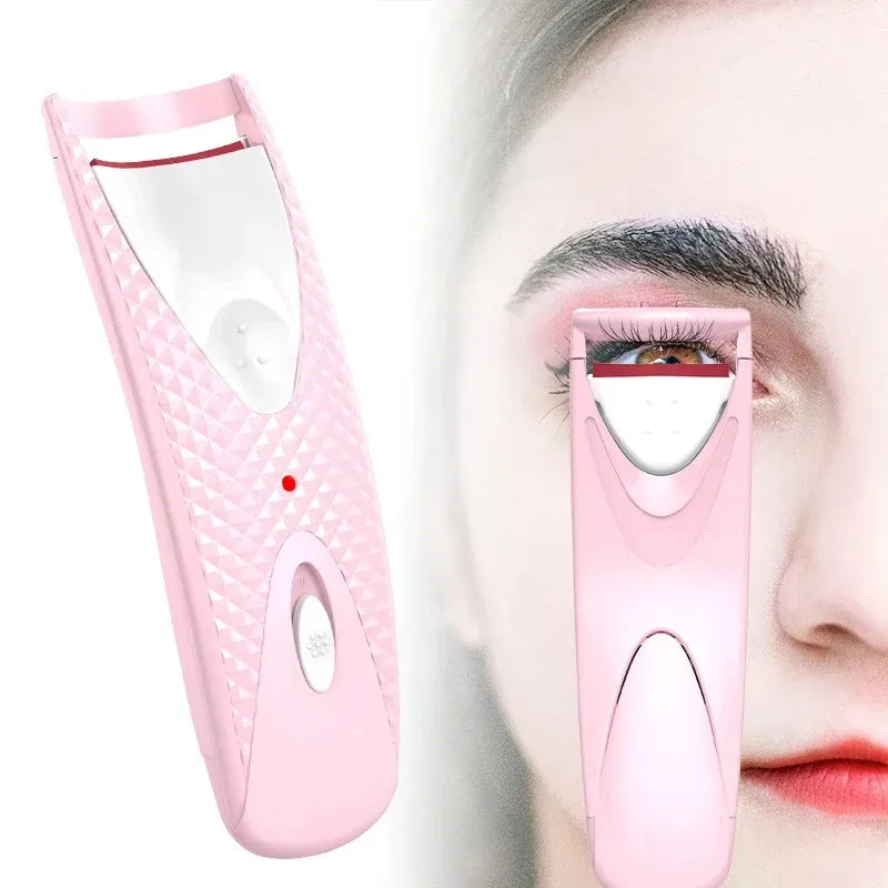 Heated Eyelash Curlers for Long-Lasting Lift & Curl