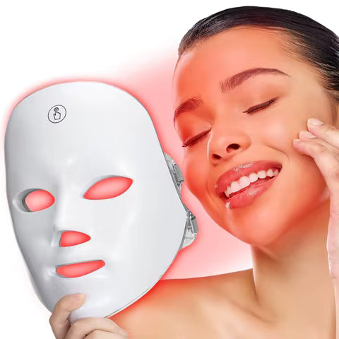 LED Light Therapy Face Masks for Glowing, Clear Skin