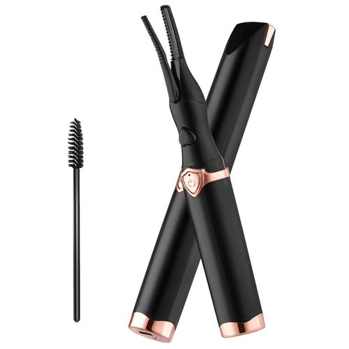 2-in-1 Heated Eyelash Curler with Comb