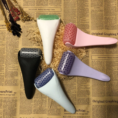 Ice Roller for Face – Smooth Skin Cosmetic Roller for Puffiness Reduction, Skin Tightening & Daily Facial Massage Therapy