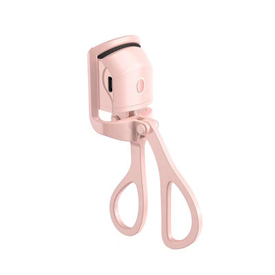 Heated Eyelash Curler Electric with Temperature Control – Mini Portable USB Rechargeable Lash Curler for Long-Lasting Lift