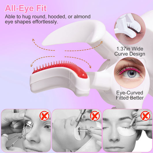 2PCS Heated Eyelash Curler
