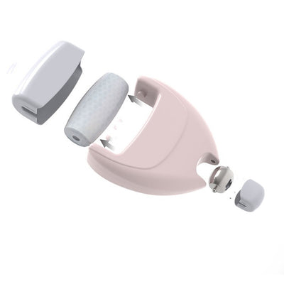 Heart Shaped Ice Roller for Face & Eyes – Cold Compress Facial Massage Tool