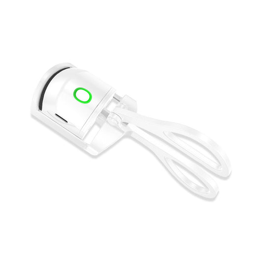 Heated Eyelash Curler Electric with Temperature Control – Mini Portable USB Rechargeable Lash Curler for Long-Lasting Lift