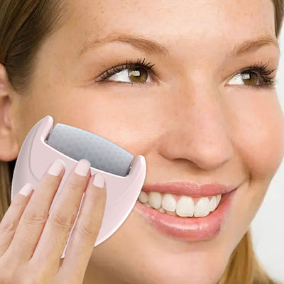Heart Shaped Ice Roller for Face & Eyes – Cold Compress Facial Massage Tool