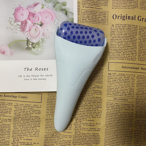 Ice Roller for Face – Smooth Skin Cosmetic Roller for Puffiness Reduction, Skin Tightening & Daily Facial Massage Therapy