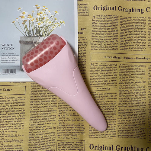 Ice Roller for Face – Smooth Skin Cosmetic Roller for Puffiness Reduction, Skin Tightening & Daily Facial Massage Therapy