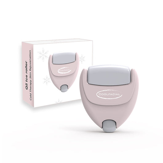 Heart Shaped Ice Roller for Face & Eyes – Cold Compress Facial Massage Tool