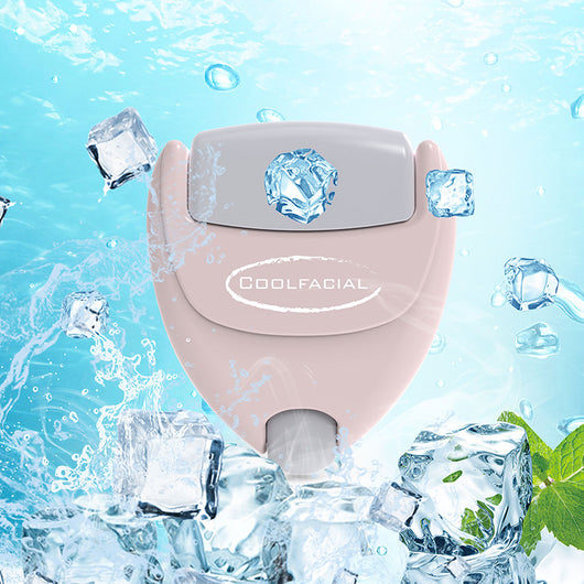 Heart Shaped Ice Roller for Face & Eyes – Cold Compress Facial Massage Tool